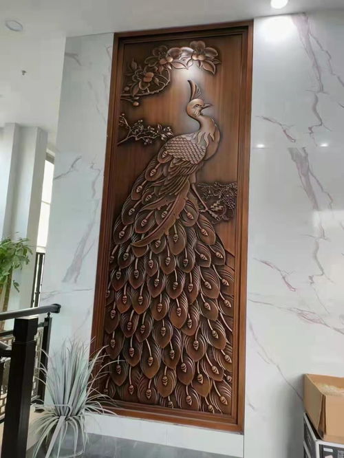 重庆现代艺术风格壁画 铝板加工浮雕背景墙铝艺雕花工艺品祥云精雕浮雕