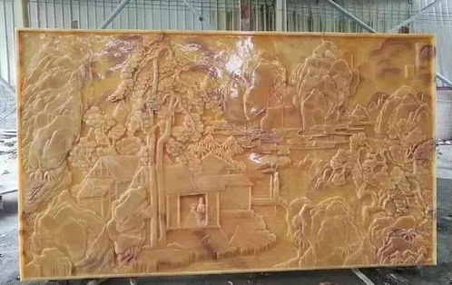 一大波精品玉石浮雕 影雕 彩雕鉴赏