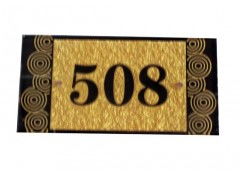 酒店专用浮雕标识标牌 融合美学与功能的细节艺术